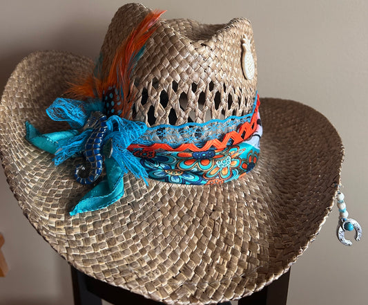 COASTAL COWGIIRL - Straw Cowgirl Hat