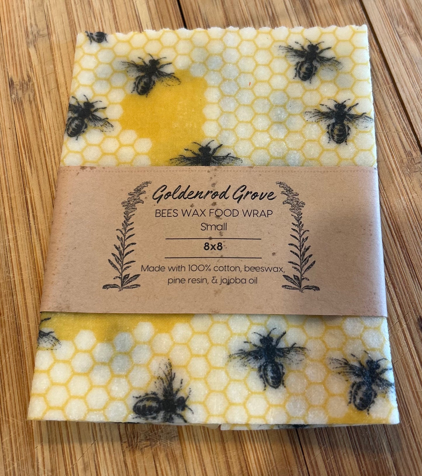 BEESWAX WRAPS - Small 8x8