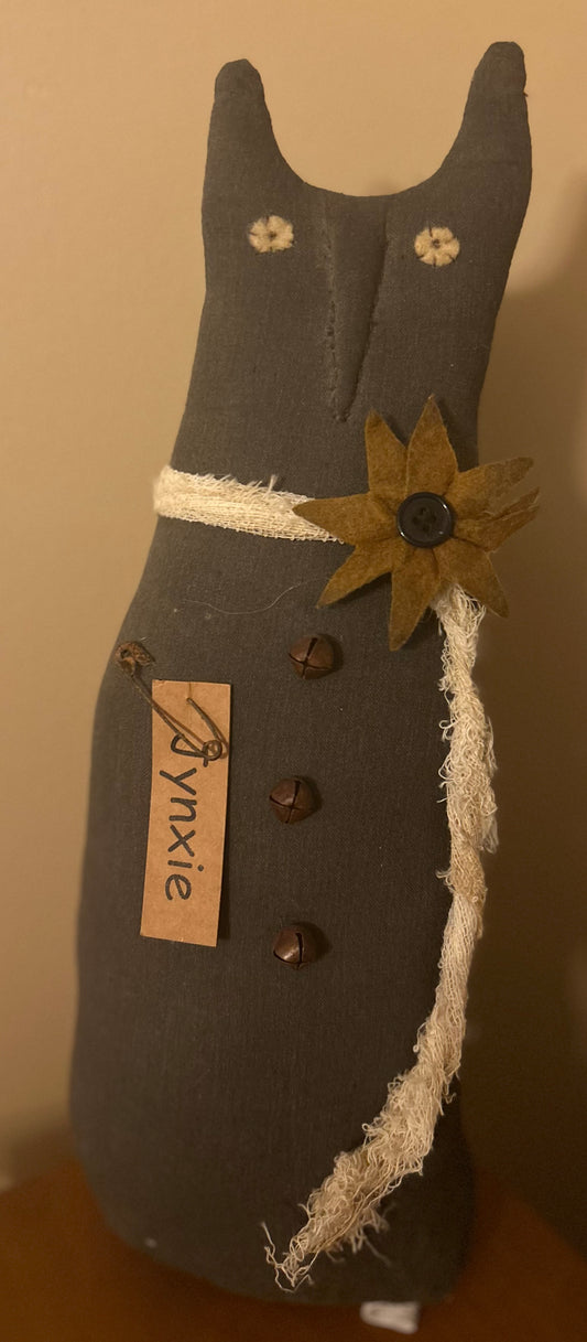 JYNXIE - Primitive Stuffed Cat