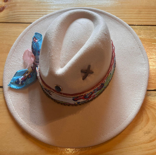 LORETTA - Fedora Adjustable Western Felt Hat