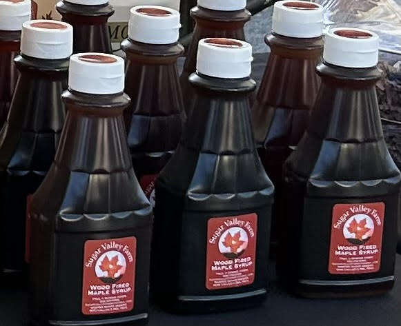 12oz SQUEEZE BOTTLE - Wood Fired Vermont Maple Syrup Robust Grade A