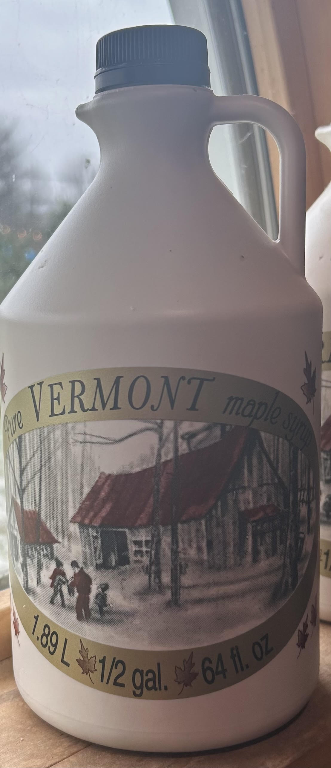 HALF GALLON - Wood Fired Vermont Maple Syrup Robust Grade A
