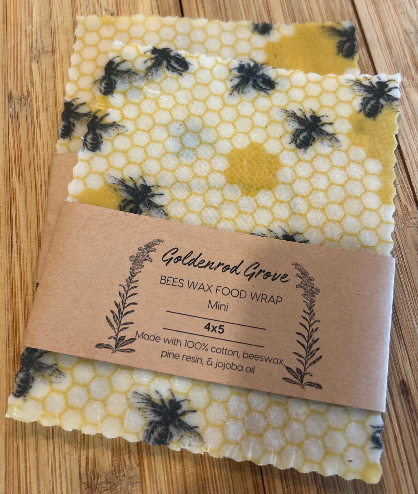 BEESWAX WRAP - Mini 4x5