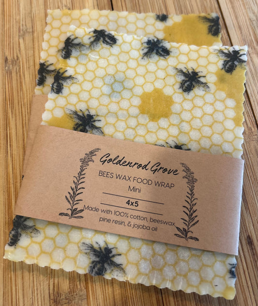 BEESWAX WRAP - Mini 4x5