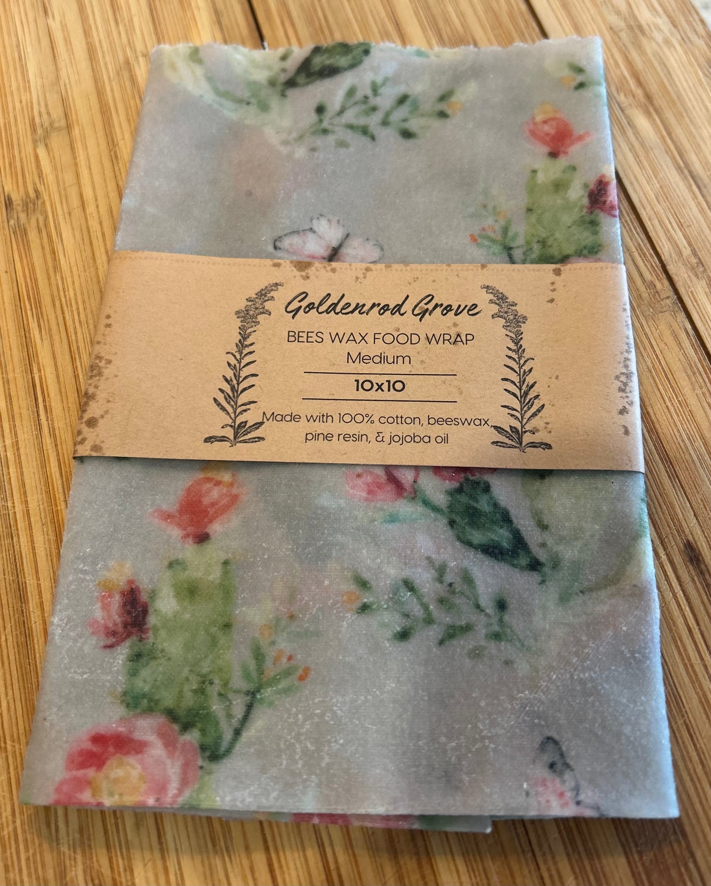 BEESWAX WRAP - Medium 10x10