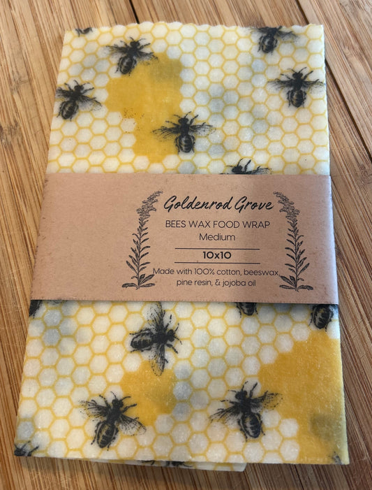 BEESWAX WRAP - Medium 10x10