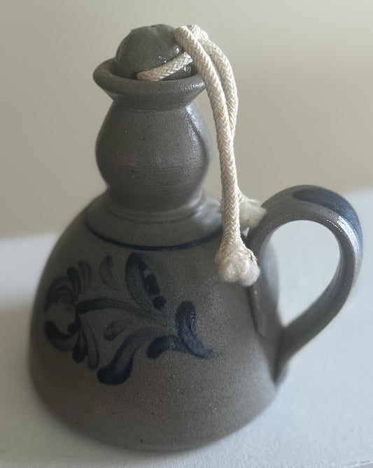 OIL LAMP JUG WITH STOPPER