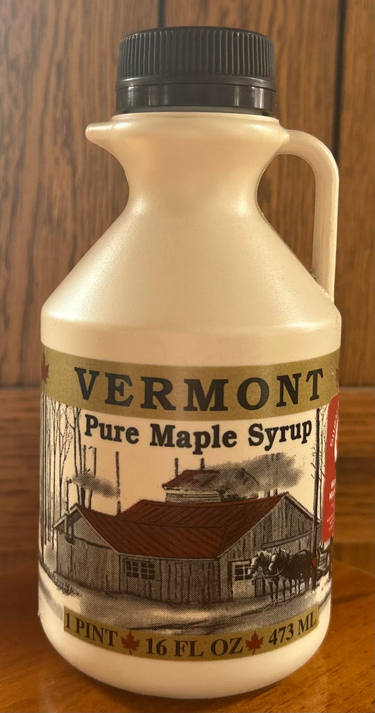 PINT - Wood Fired Vermont Maple Syrup Robust Grade A
