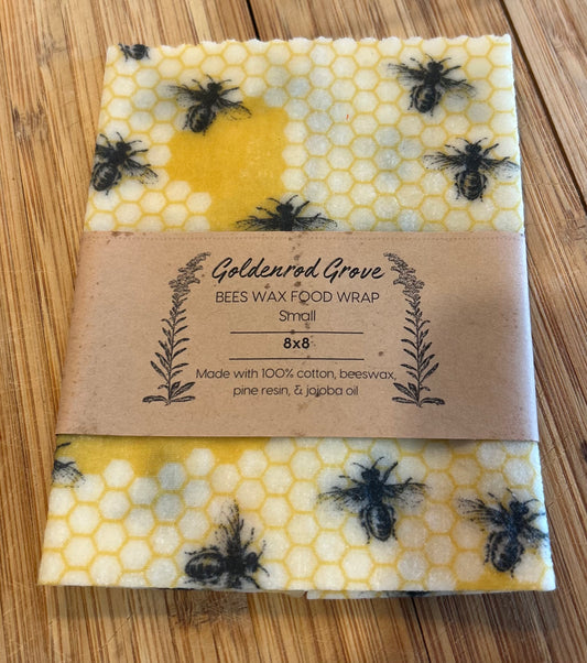 BEESWAX WRAPS - Small 8x8
